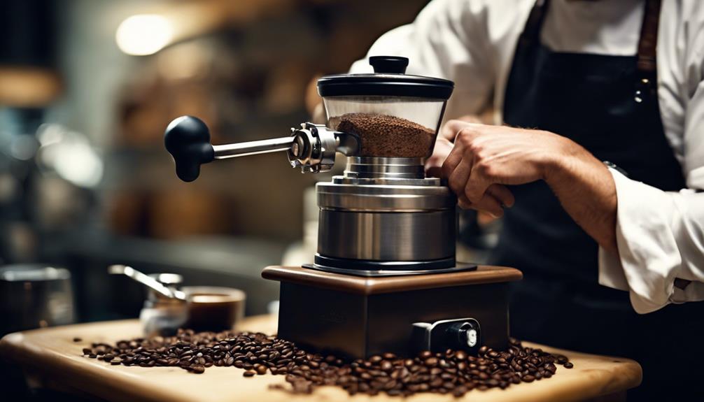mastery of coffee grinding